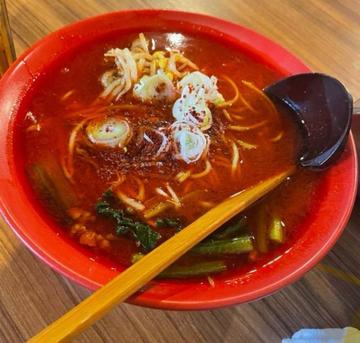 ユッケジャン麺 中辛 小辛、中辛、大辛