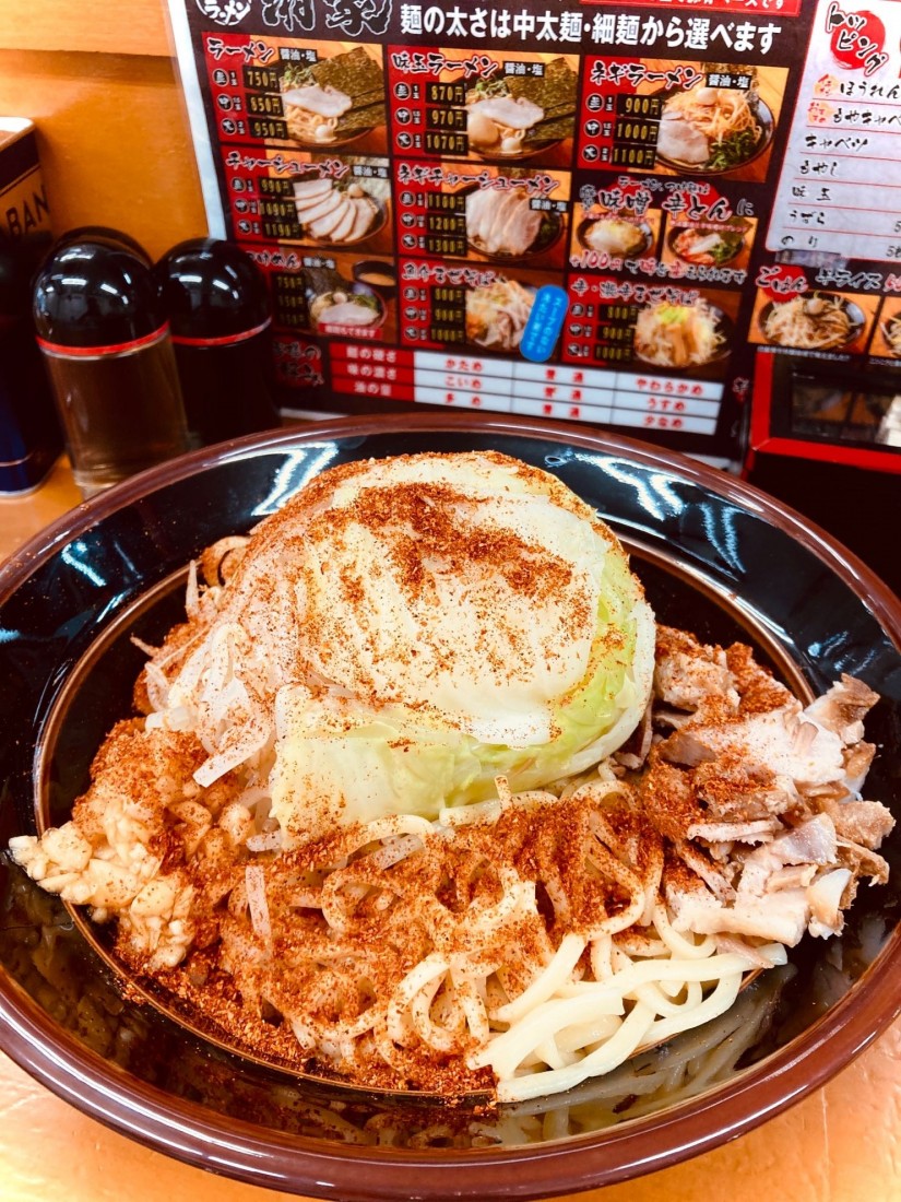 辛・激辛まぜそば 大 表記なし