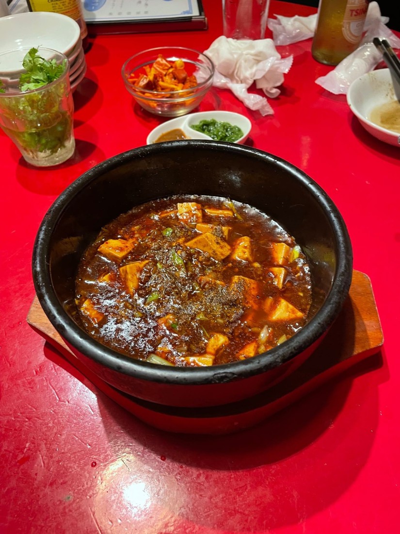 四川式麻婆豆腐