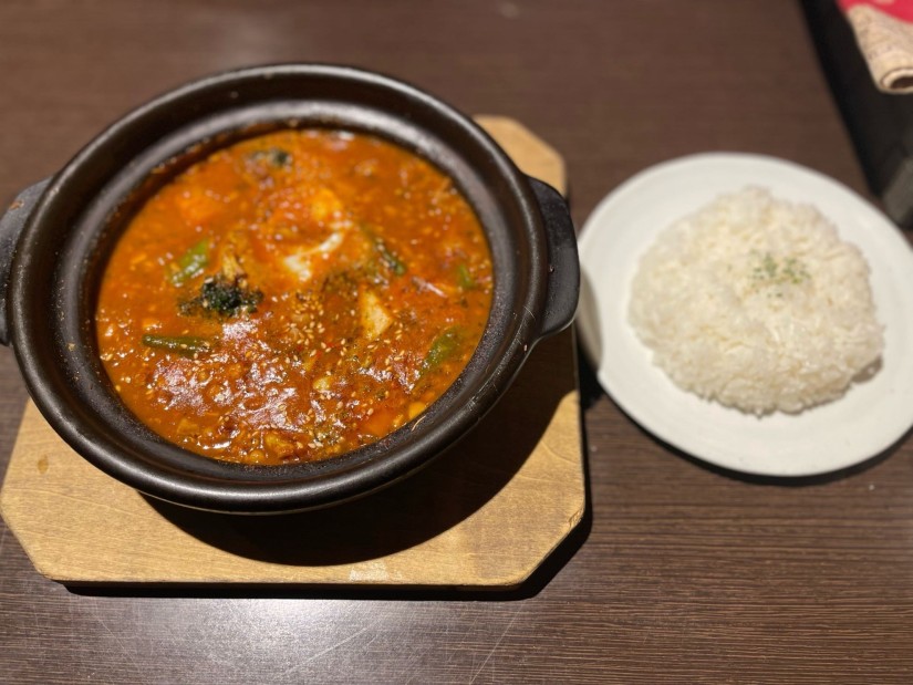 ひき肉山芋納豆オクラ スリブ