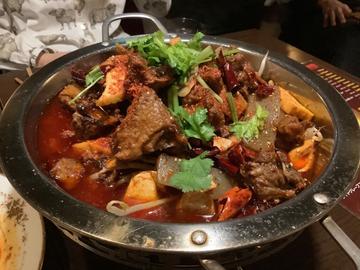 麻辣香鍋鴨 辛め