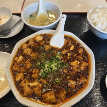 麻婆豆腐定食 辛め