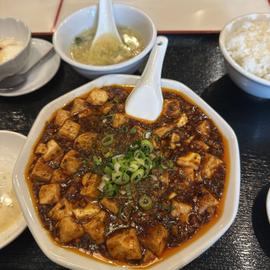 麻婆豆腐定食 辛め