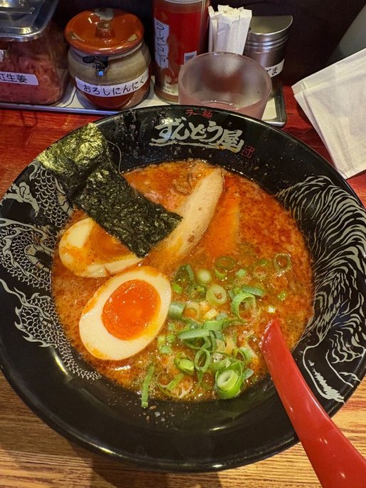 味玉HOTラーメン 🌶️🌶️