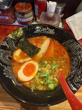 味玉HOTラーメン 🌶️🌶️