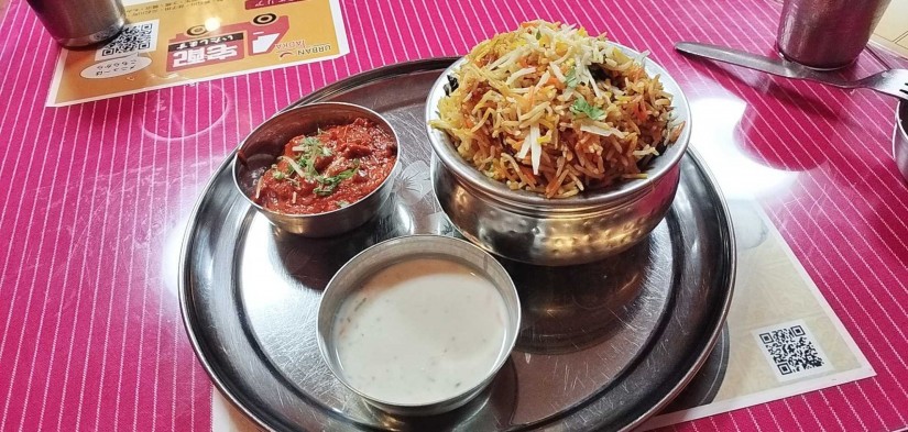 チキンビリヤニセット  