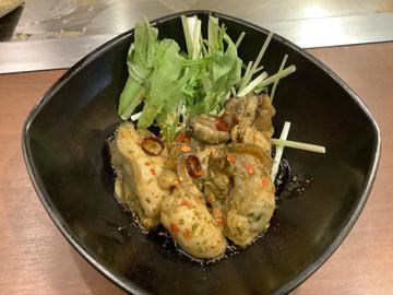 牡蠣のペペロン漬け