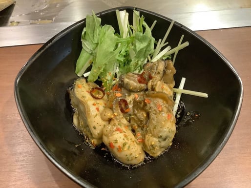 牡蠣のペペロン漬け