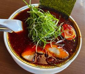 醤油とんこつ 赤 3辛+10辛