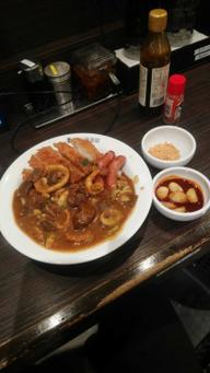 牛すじ煮込みカレー TP旨辛にんにく 4辛