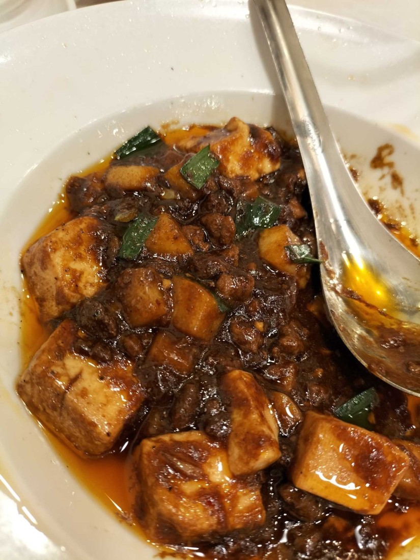 山芋入り麻婆豆腐