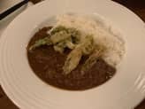 牛すじとふきのとうのカレー