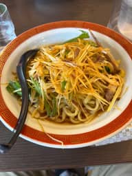 冷し牛肉ネギチャーシュー麺