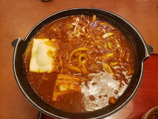 激辛みそ煮込みうどん 辛さ増増増