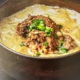 【白湯】牛すじ極太春雨  ピエンMAX / H8ビリリ