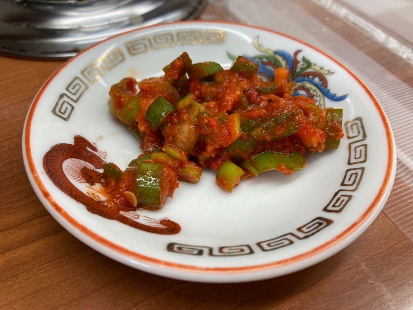 今日のアレ「ネギ豆板醤」