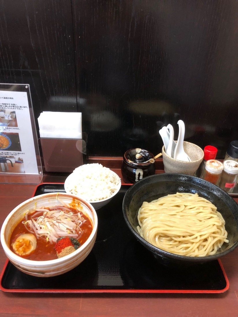 辛味つけ麺 辛み増し