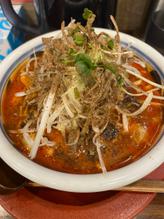 辛味噌ラーメン 辛さマシ、痺れマシ
