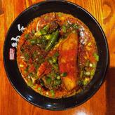 神の手赤 辛さ天国痺れ天国 青唐辛子増し 火炎オプション 天国