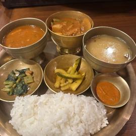 ダルバート(カレー2種) 激辛