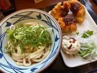 辛タル鶏天ぶっかけうどん