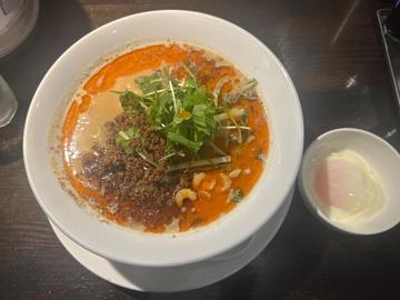 白胡麻坦々麺 辛さ6 痺れ2  