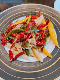 ペペロンチーノペンネ 4辛