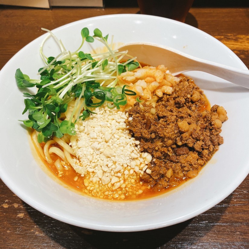 日式汁なし担々麺 辛さ5 痺れ2