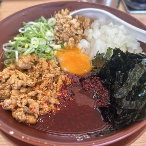 特製赤だれ まぜそば「期間限定」