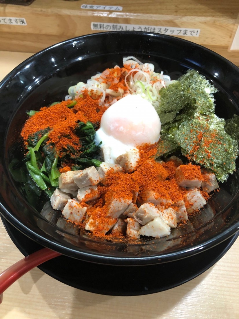 家系からシビまぜそば