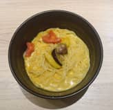 夏野菜の冷製カレーラーメン