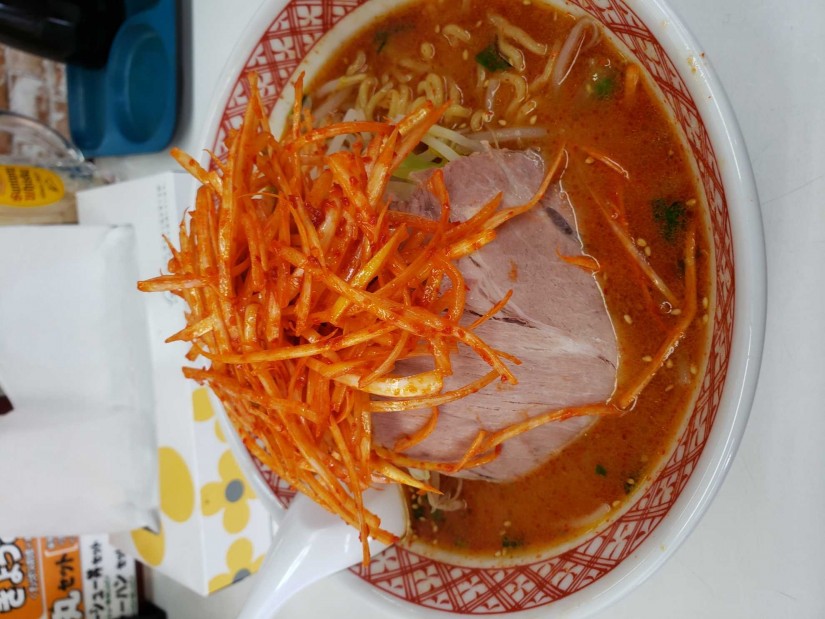 辛ネギ味噌ラーメン 激辛