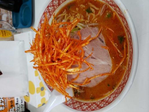 辛ネギ味噌ラーメン 激辛