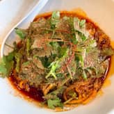 汁なし坦々麺 5辛、5痺