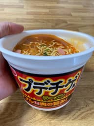 プデチゲ風ラーメン