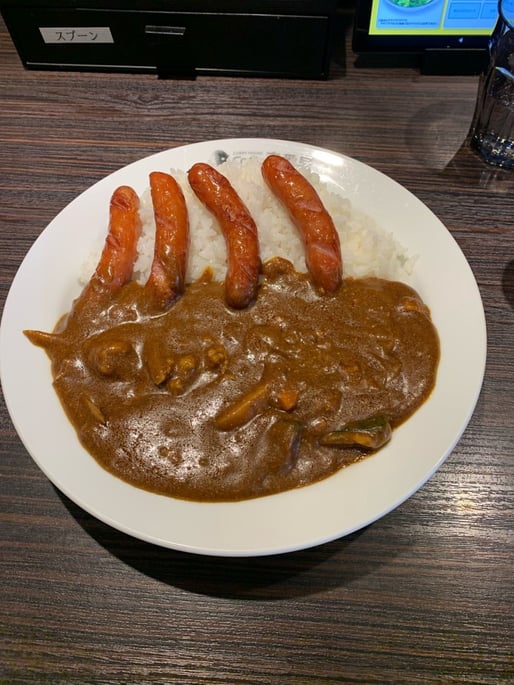 かぼちゃと冬野菜カレープラスソーセージ(4本) 20辛