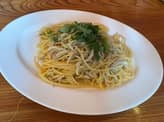 生シラスと青唐辛子のパスタ