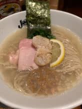 冷やし帆立白湯そば