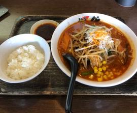 暴れん坊ラーメン八代 辛味追加