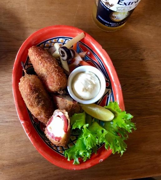 ハラペーニョのチーズ詰めフライ 激辛