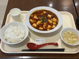 麻婆豆腐のライスセット 辛め