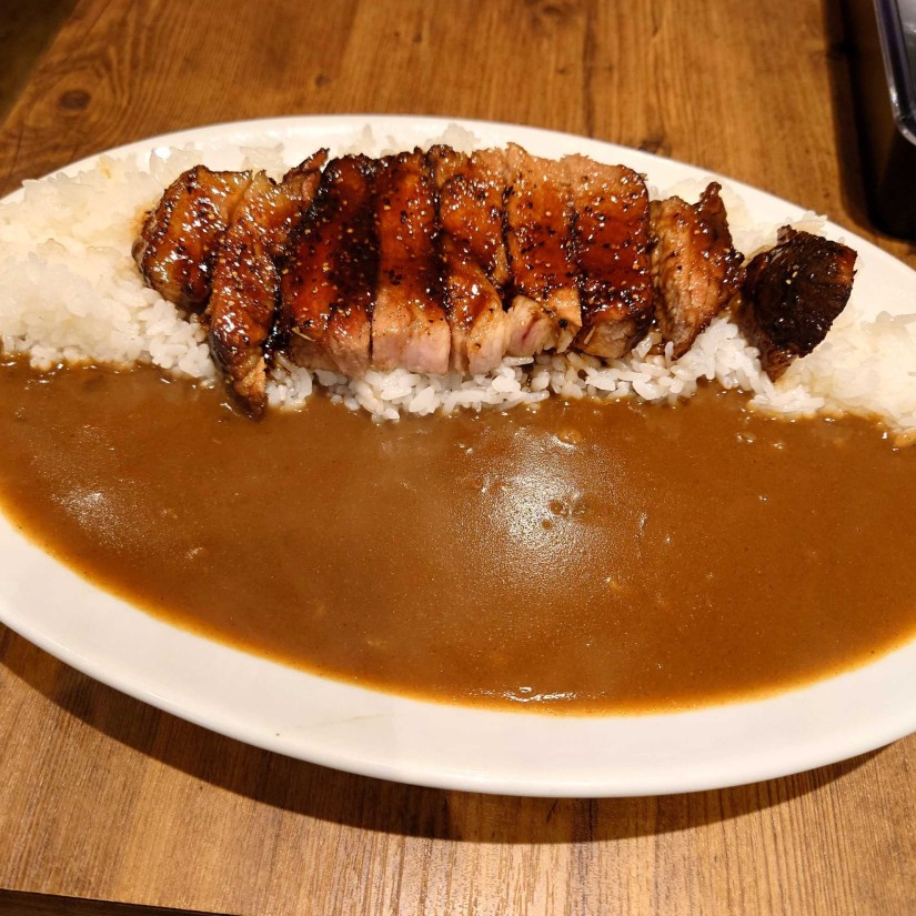 トンテキカレー