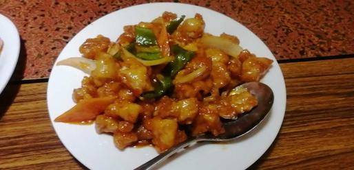 チキンの四川炒め 激辛