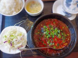 極旨石焼麻婆豆腐 大辛