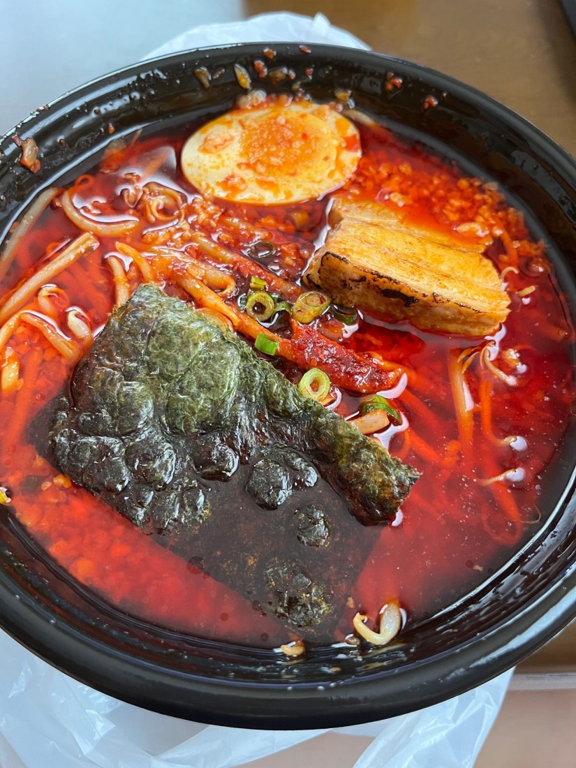 女子辛醤油豪めん 大辛