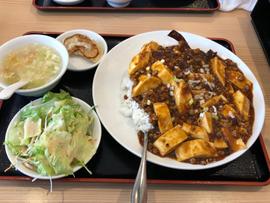 麻婆豆腐丼(激辛) 激辛注文