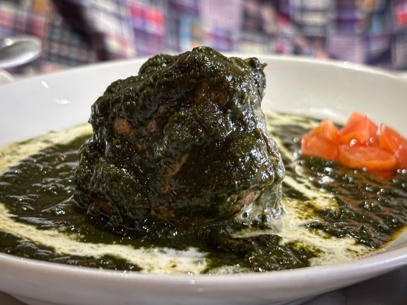 ほうれん草のチキンカリー