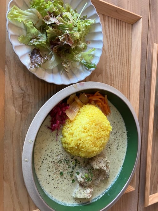 和風グリーンカレー 辛さなし