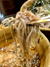 とろろ肉そば 普通