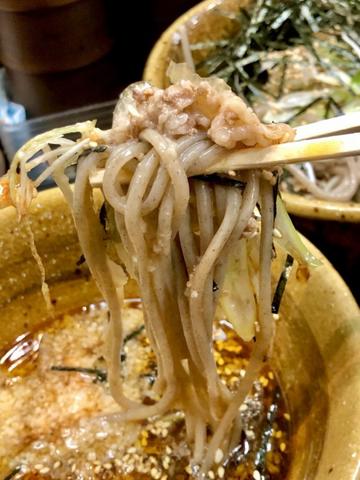 とろろ肉そば 普通